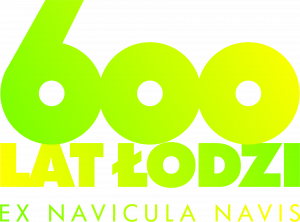 logo 600 lecie Łodzi